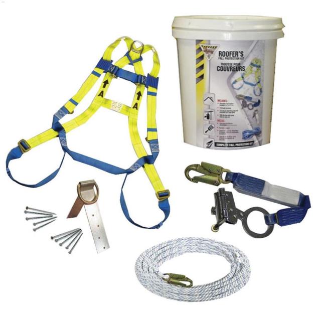 Rental store for 3m roofers fall protection kit 50 foot in Bulkley Lakes District