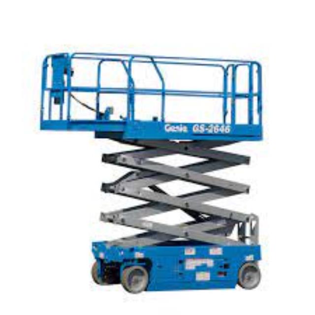 Rental store for genie scissor lift 46 inch wide 26 foot high in Bulkley Lakes District