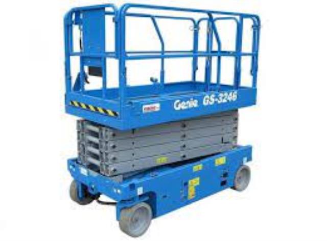 Rental store for genie scissor lift 46 inch wide 32 foot high in Bulkley Lakes District