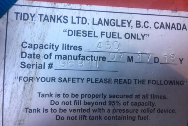 Tidy tank 450l rentals Bulkley Lakes District, Where to rent Tidy